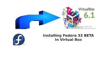Installing Fedora 33 Workstation in VirtualBox