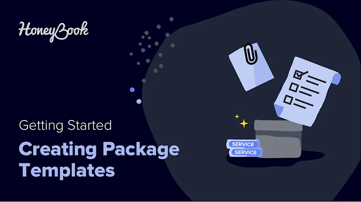 Creating Package Templates in HoneyBook