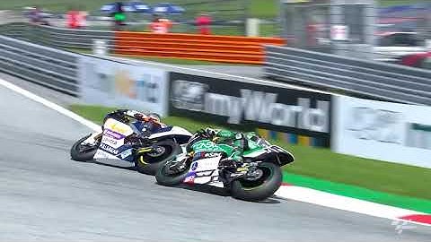 Scary Moto2™ crash from every possible angle   2020 #AustrianGP - Accidente motogp · myWorld Austria
