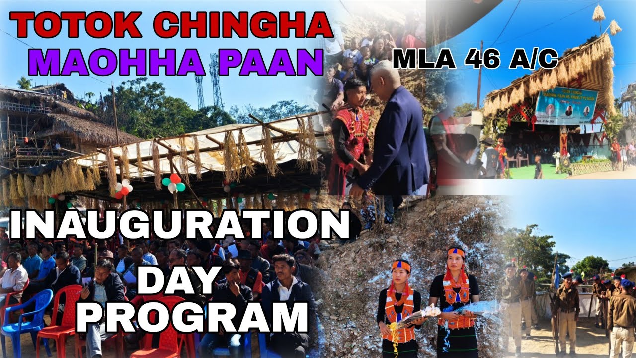TOTOK CHINGHA|MAOHHA PAAN, INAUGURATION DAY PROGRAM. DATE:4/12/2025