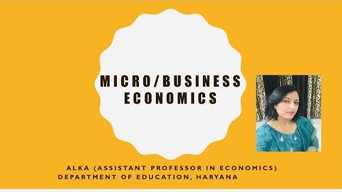 Marginal Productivity Theory of Factor Pricing # Theory of Distribution (Part-2)