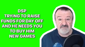 DSP Trying To Raise Funds For Day Off And He Needs You To Buy Him New Games 🙏🙏🙏