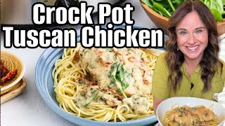 Crock Pot Tuscan Chicken | One-Pot Comfort Food