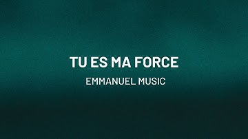 Thumbnail of Tu es ma force  |  Emmanuel Music