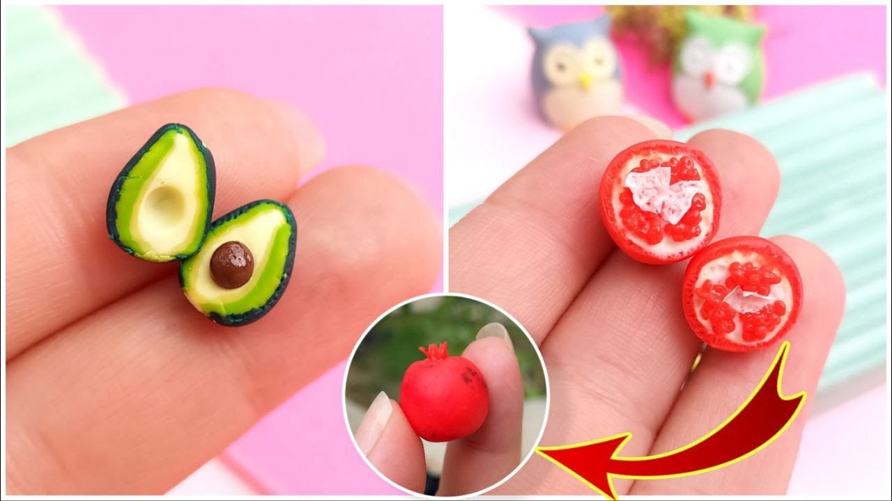 Crafting Realistic Miniature Food Art from Polymer Clay - YouTube