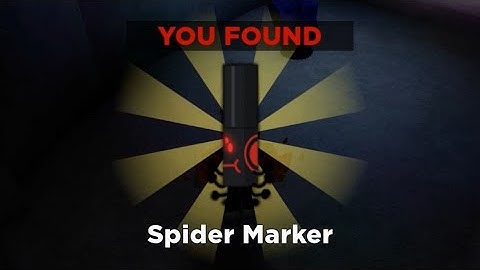 How to get SPIDER marker in FIND THE MARKERS Roblox [ Updated 2025 ]
