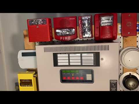 Simplex 4008 system demo/ test 2 (AS & True alert!/ Drill feature!)