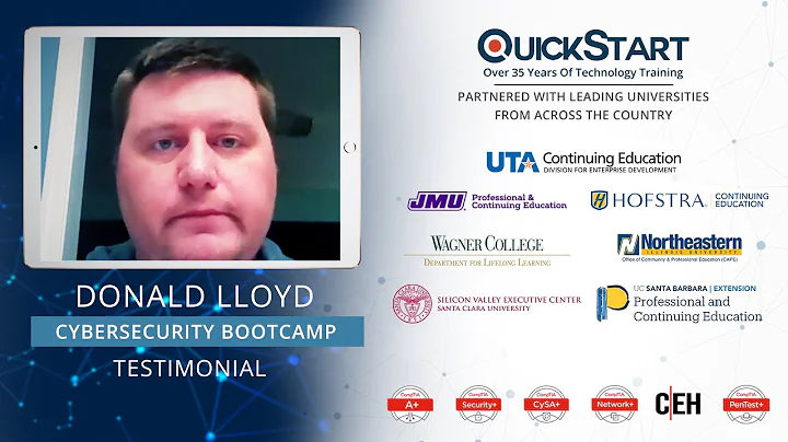 Student Testimonial: Donald Lloyd