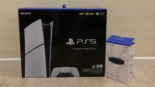 PS5 Slim Digital and PS Camera Unboxing สัมผัสแรก