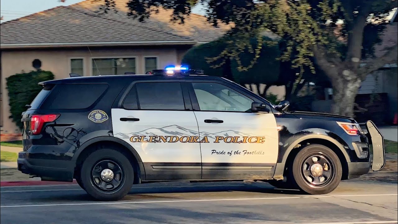 Glendora Police Ford Explorer Responding Code 3 YouTube