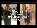 ПАЛЬТО . ОБЗОР, ПРИМЕРКА.  MANGO, ZARA, MARKS&SPENSER, UNIQLO.