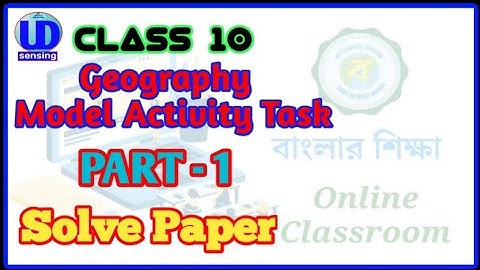 Model Activity Task(Class 10)Part-1