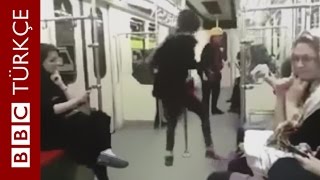 Metroda dans: İran'da yasaklara meydan okuyan kadın - BBC TÜRKÇE