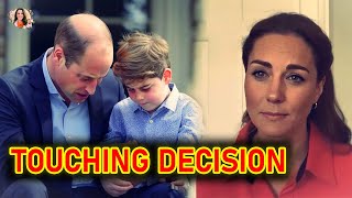 Catherine In Tears Over William's BIG MOVE For Beloved Son Louis Marking His First Important Journey
