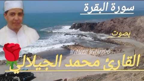 ماتيسر من سورة البقرة بصوت القارئ الشيخ محمد الجيلالي تلاوة خاشعة  اللهم صل وسلم على نبينا محمد