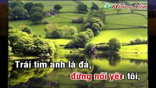 Karaoke Đừng Nói Yêu Tôi Sơn Tuyền Beat Chuẩn