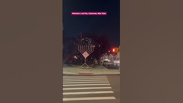 Thumbnail of Chanukah- menorah lighting. Day-2. New York.