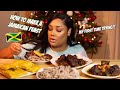 MAKING A JAMAICAN FEAST FOR THE FIRST TIME RECIPE + MUKBANG