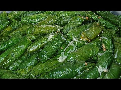 طريقةمحشي ورق اللفت طعمه يجنن جربي محشي ورق اللفت ومش هتبطلي تعمليه من النهارده مش هترميه تاني