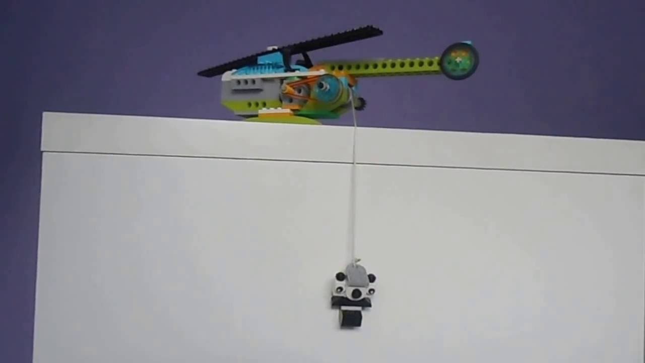 helicoptero lego wedo