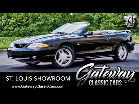 1994 Ford Mustang GT Convertible Gateway Classic Cars St. Louis  #8572