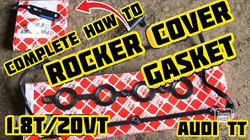 Audi TT mk1, Rocker Cover and Cam Gasket kit