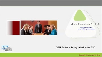 SAP CRM Sales-Integrated with ECC