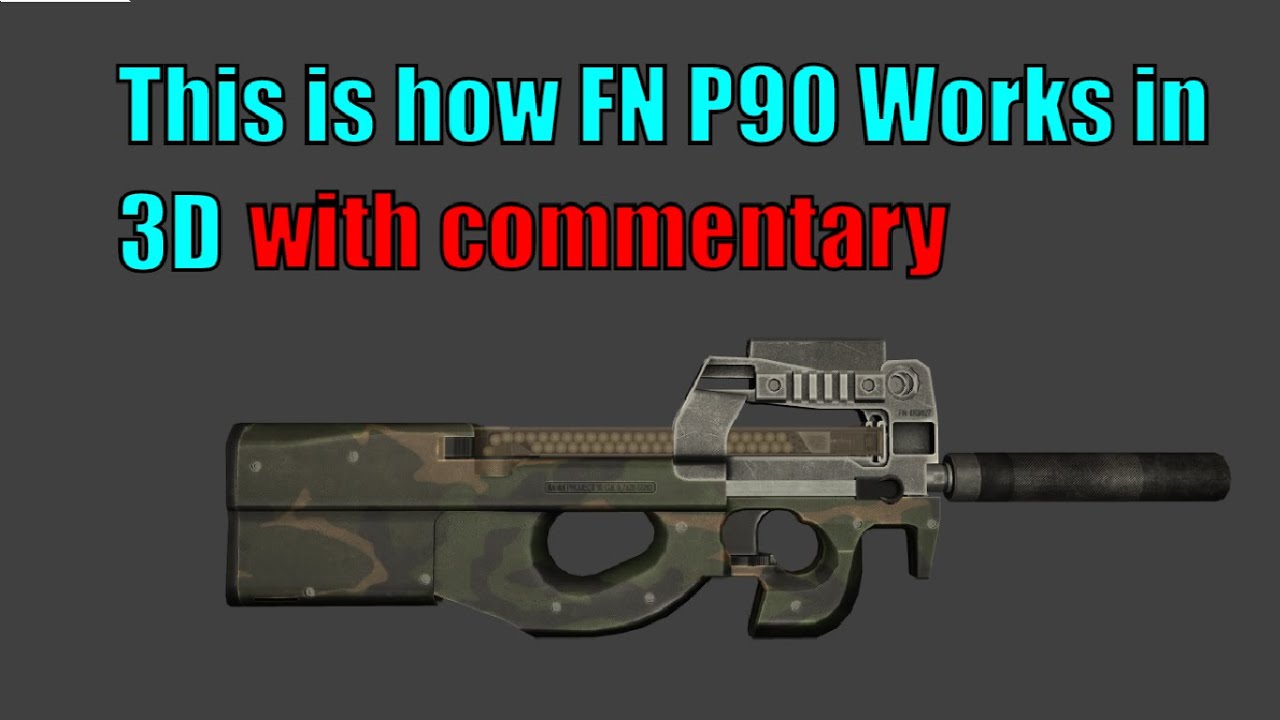 This is how FN P90 Works | WOG | with commentary - YouTube