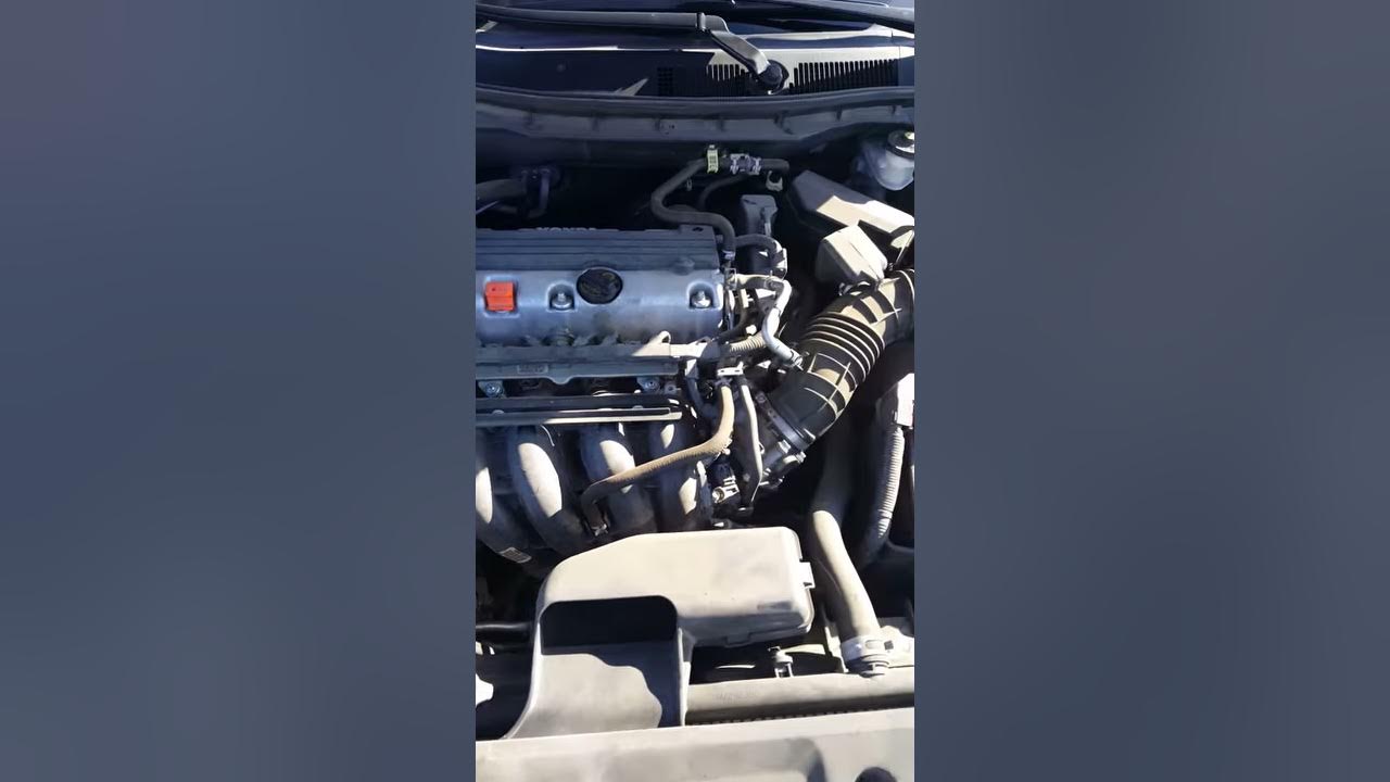 2011 Honda accord Engine sound on start up in mornings. - YouTube