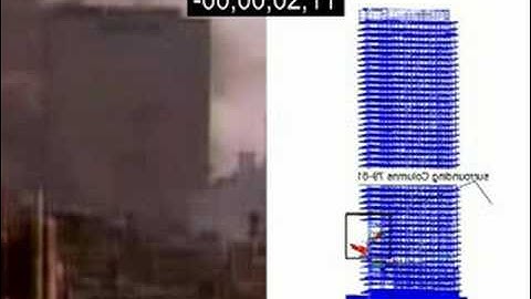 WTC7 collapse compared with NIST