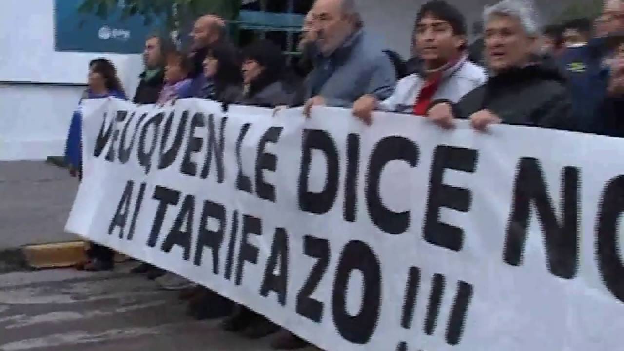 Resultado de imagen para neuquen  tarifazo