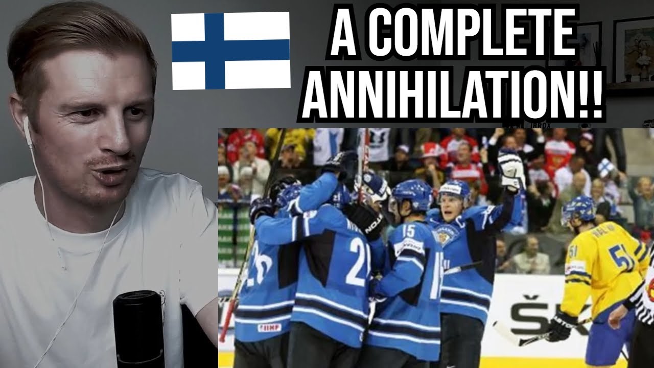 Reaction To Finland Hockey World Championships 2011 (Finland vs Sweden 6-1)