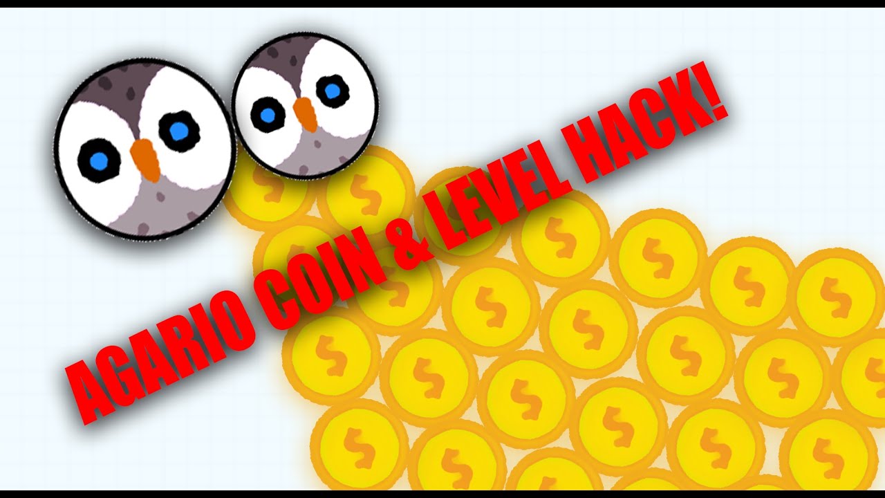 AGARIO COINS & LEVEL HACK! - YouTube