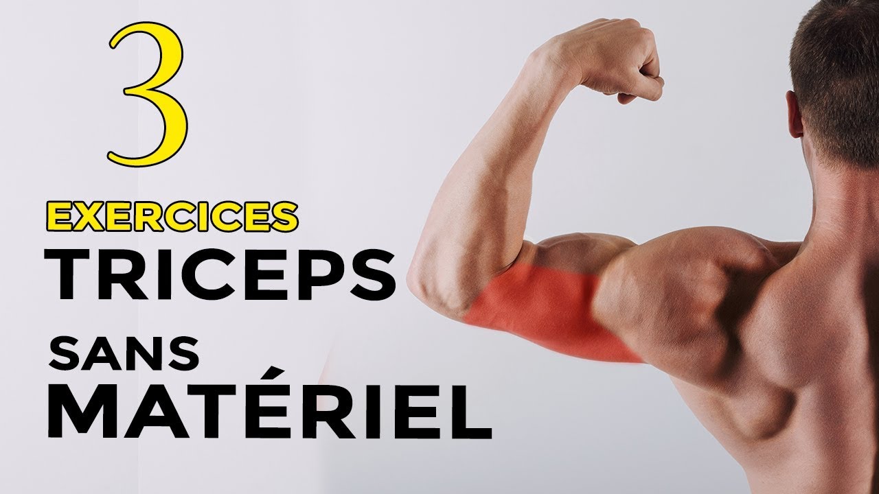 3 Exercices Pour Se Muscler Les Triceps