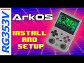 Anbernic RG353V ArkOS Installation and Setup Guide