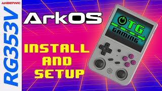 Anbernic RG353V ArkOS Installation and Setup Guide