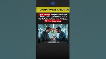 🚨 OpenAI Might Buy Google Chrome?! | AI-First Browser Coming Soon? #shorts