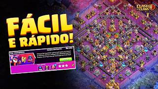 FÁCIL! COMO COMPLETAR O NOVO DESAFIO VOO VERTIGINOSO NO CLASH OF CLANS!