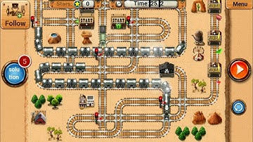 Rail Line Track Maze Puzzle Game | Rail Maze 2 | Android Gameplay #580