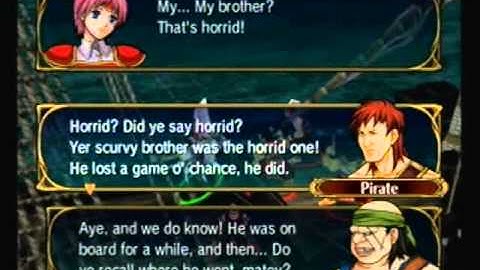 Fire Emblem: Path Of Radiance walkthough part 4: Chapter 3: Pirates Aground