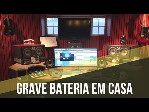 Vídeo: Como Gravar Bateria