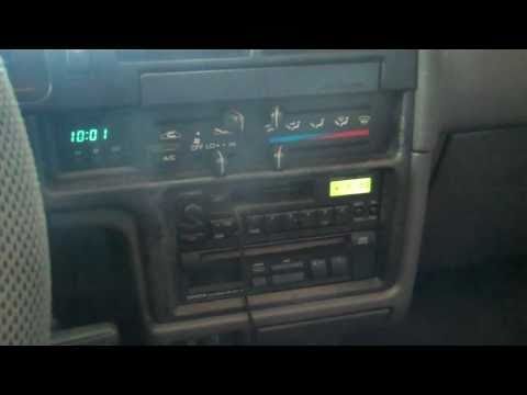 1990 Toyota 4Runner Stereo System