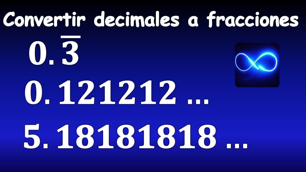 14. Как преобразовать чистые повторяющиеся десятичные дроби в дроби, ОЧЕНЬ ПРОСТО
