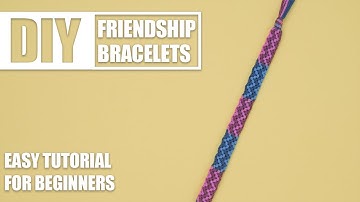 Gradient Stripe Zigzag Double Rectangle Macrame Friendship Bracelets | Easy Tutorial for Beginner