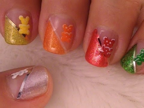 Gummy Bear Nail Art