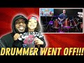 Wild bill rocking sticks  marvels spidey and his amazing friends theme song drum cover reaction
