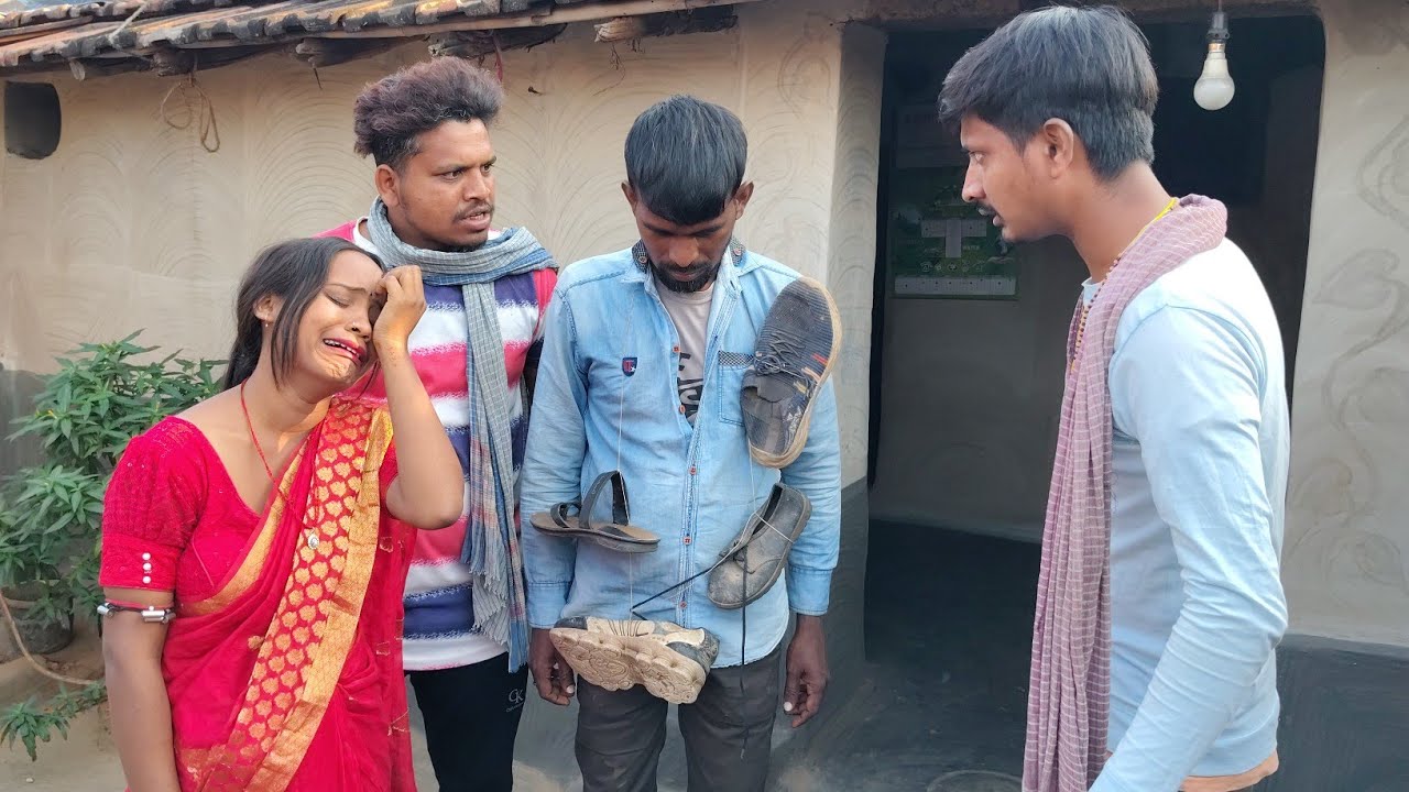 স্বামীর গলায় জুতার মালা ।। পুরুলিয়া শিক্ষা ও  সচেতন মূলক ভিডিও।। Purulia natok video 