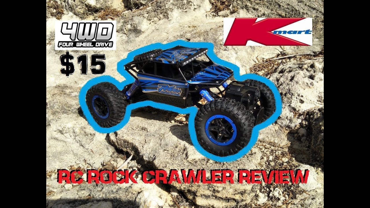 KMART $15 4X4 RC ROCK CRAWLER REVIEW 