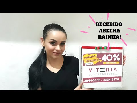 RECEBIDO ABELHA RAINHA | VITÓRIA DISTRIBUIDORA | NOVA PARCERIA | DAYANE NARCISO