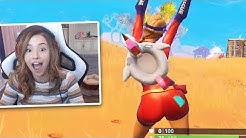 new ultra thicc sun strider hula emote 100 hot poki reacts fortnite season 5 short film duration 10 08 - fortnite thicc default
